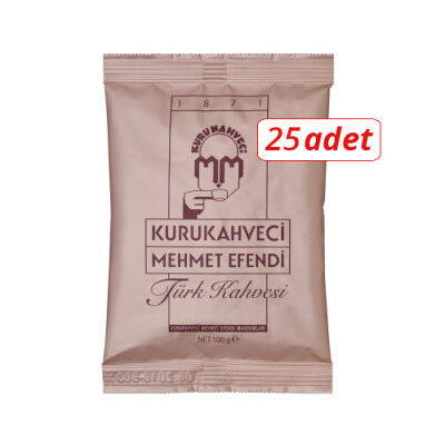 25 Adet Mehmet Efendi Türk Kahvesi 100gr - MEHMET EFENDİ
