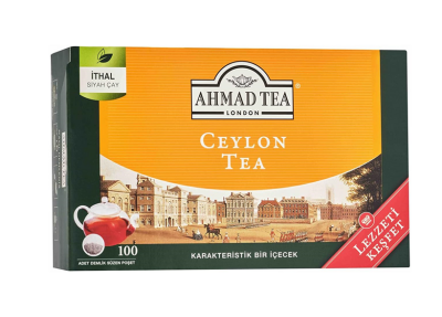 Ahmad Tea Ceylon Tea Demlik Poşet Çay 100lü 320gr - Ahmad Tea