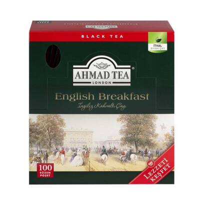 Ahmad Tea London English Breakfast Bardak Poşet Çay 2gr 100lü - Ahmad Tea