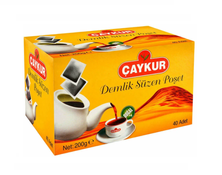 Çaykur Demlik Poşet Çay 5gr 40 Adet - 1