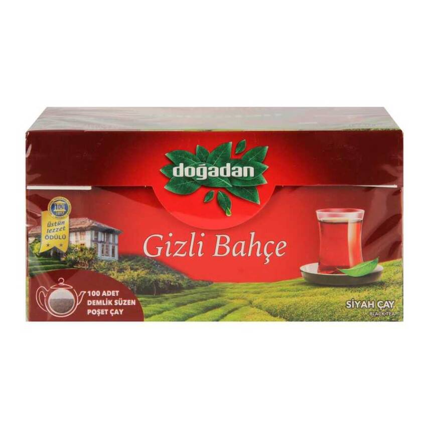 Doğadan Gizli Bahçe Demlik Poşet Çay 100′lü - 1