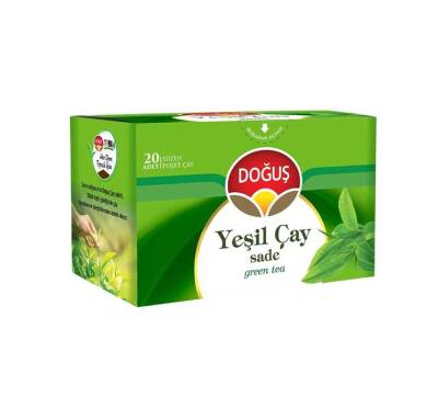 Doğuş Bitki Çayı Yeşil Çay Sade 20li - Doğuş Çay
