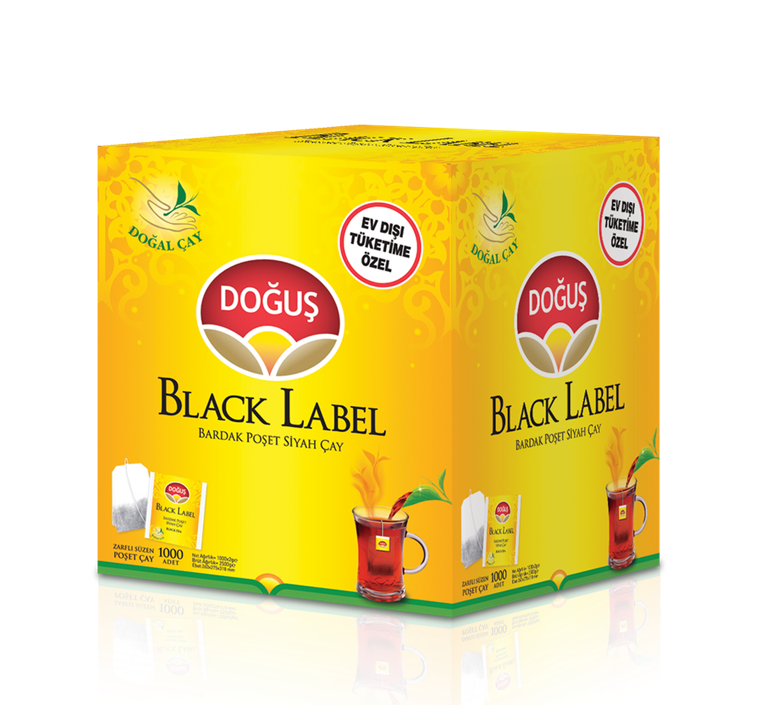 Doğuş Black Label Bardak Poşet Çay 1000li - 1