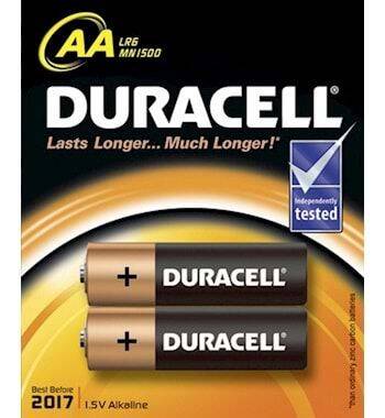 Duracell Alkalin AA Pil 2li - 1