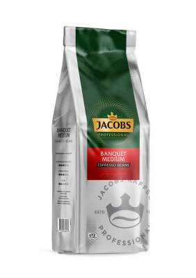 Jacobs Banquet Medium Espresso Beans Çekirdek Kahve 1kg - Jacobs