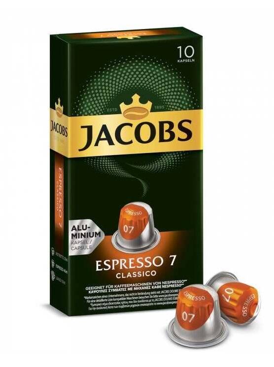 Jacobs Kapsül Kahve Espresso 7 Classic 10lu - 1