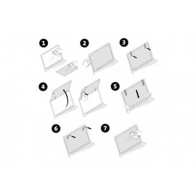 Kensington Gizlilik Filtresi İki Yönlü Yapışkanlı 15.6W - 3
