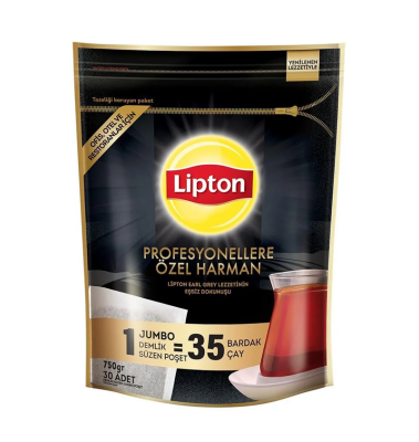 Lipton Demlik Poşet Çay Prof Jumbo 25gr 30 lu - Lipton