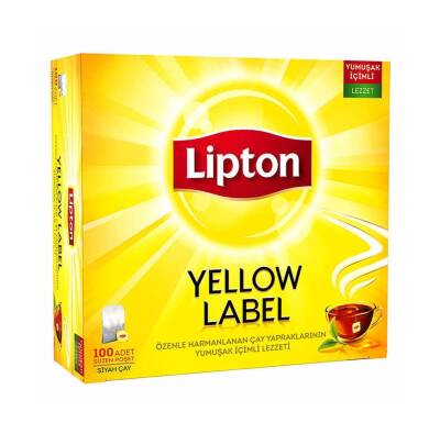 Lipton Yellow Label Bardak Poşet Çay 2gr 100lü - Lipton