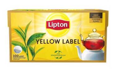 Lipton Yellow Label Demlik Poşet Çay 3.2gr 100lü - Lipton