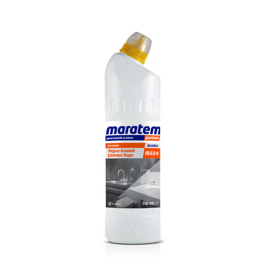 Maratem M224 Yoğun Kıvamlı Çamaşır Suyu 750 ml - 1