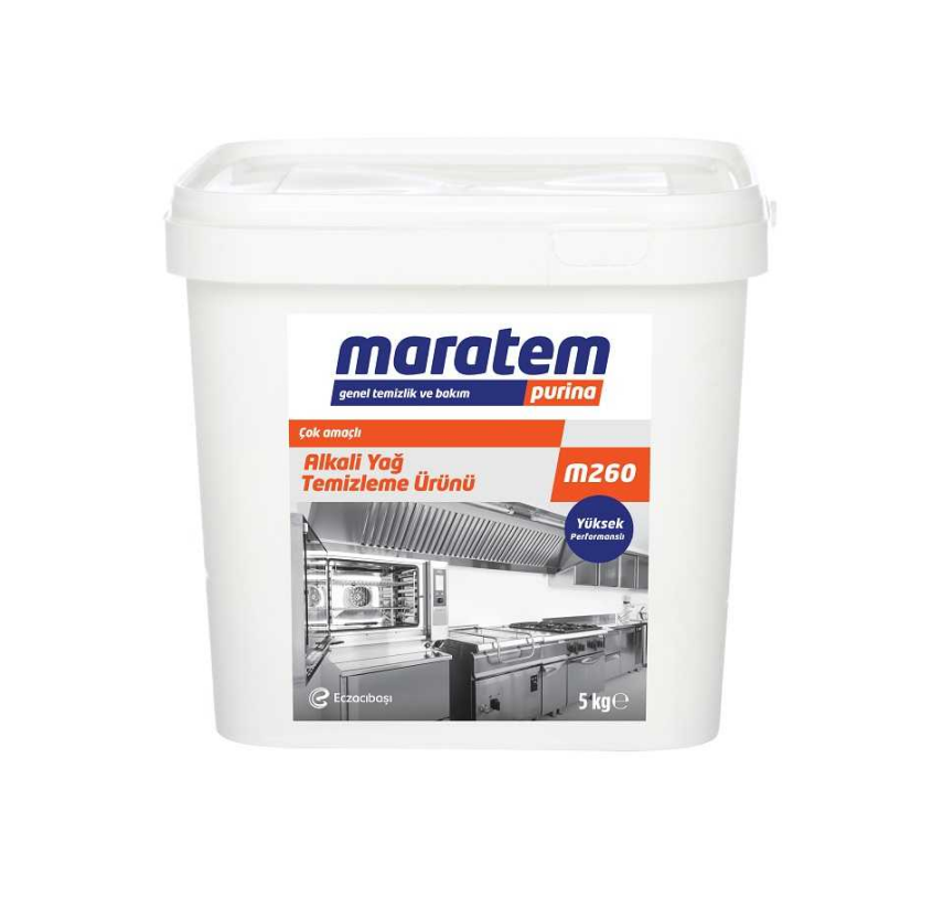 Maratem M260 Alkali Yağ Temizleme Ürünü 5 kg - 1