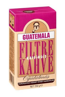 Mehmet Efendi Guatemala Kafeinsiz Filtre Kahve 250gr - Mehmet Efendi