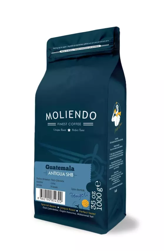 Moliendo Filtre Guatemala Antigua Yöresel Filtre Kahve 1000gr - 1
