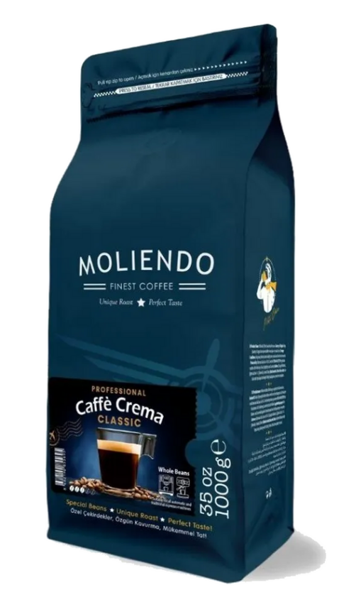 Moliendo Professional Caffe Crema Classic Çekirdek Kahve 1 Kg - 1
