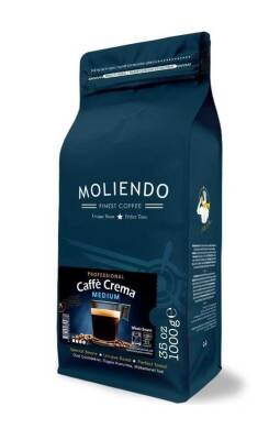 Moliendo Çekirdek Kahve Professional Caffe Crema Medium 1kg - Moliendo