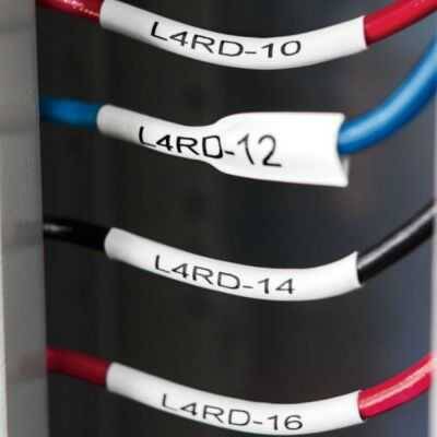 Muadil RhinoPro Isıyla Küçülen Şerit 12mmx1.5m Beyaz/Siyah 18055 - 2