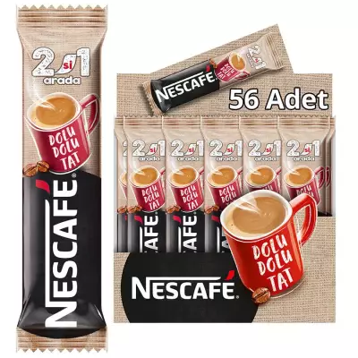 Nescafe 2si1 arada 56lı - 1