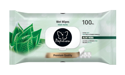 Papilion Islak Mendil 100 Lü - Papilion