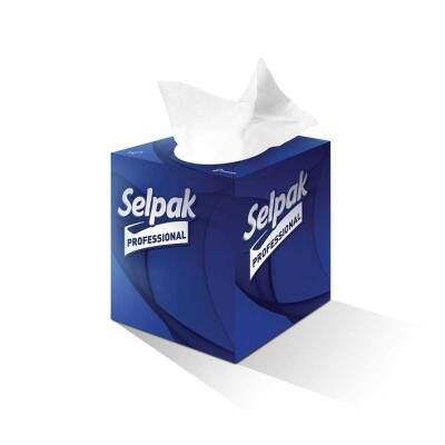 Selpak Professional Butik Kutu Mendil 18x21cm 48 Yaprak - Selpak