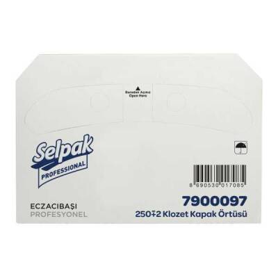 Selpak Professional Klozet Kapak Örtüsü 250li - 1