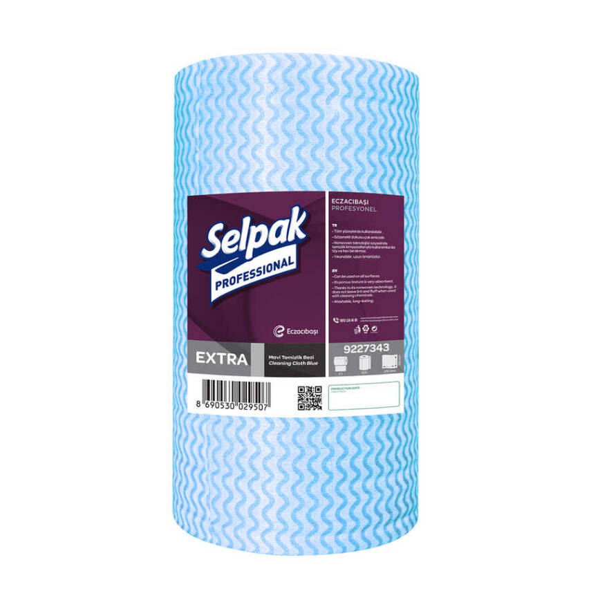 Selpak Professional Temizlik Bezi Mavi 100yp - 1