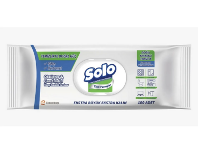 Solo Yüzey Temizlik Havlusu Doğal Güç Okaliptus&Çam 100yp 7906868 - 1