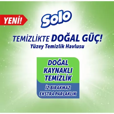 Solo Yüzey Temizlik Havlusu Ultra Güç Sedir&Yasemin 100yp 7906869 - 2
