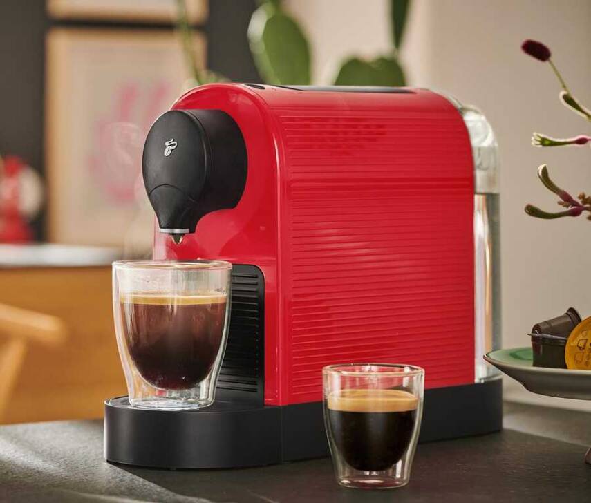 Tchibo Caffisimo Plus Kapsüllü Kahve Makinesi Kırmızı 660836 - 5