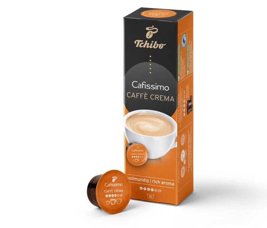 Tchibo Kapsül Kahve Cafissimo Caffe Crema Rich Aroma 10 lu - 1
