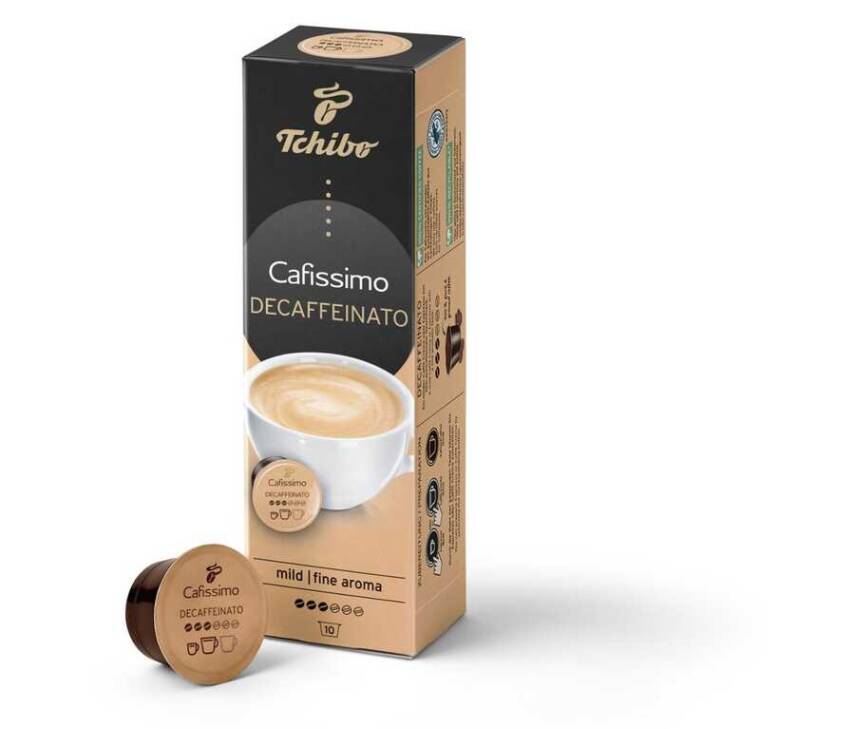 Tchibo Kapsül Kahve Cafissimo Decaffeinato Fine Aroma 10 lu - 1