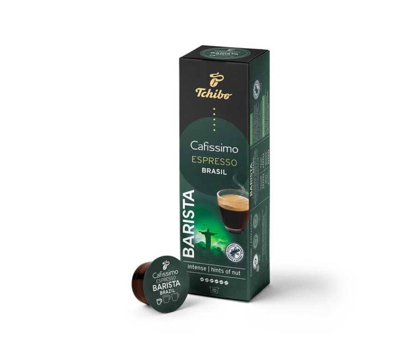 Tchibo Kapsül Kahve Cafissimo Espresso Brasil Hints of Nut 10 lu 7900746 - 1