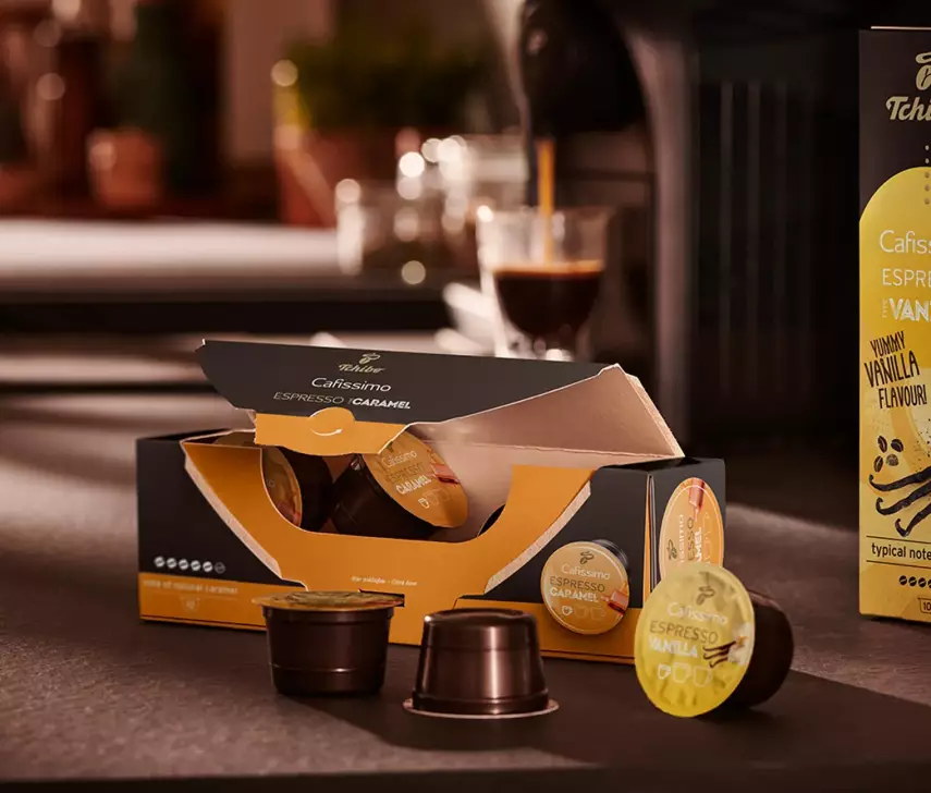 Tchibo Kapsül Kahve Cafissimo Espresso Caramel 10 lu - 3